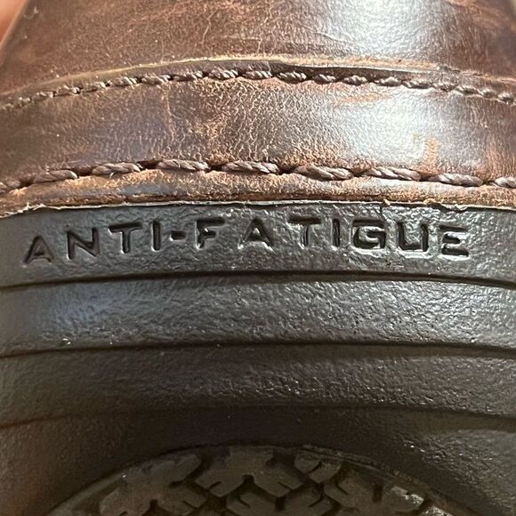 Timberland brown leather clogs sz 8.5 - Picture 6 of 7